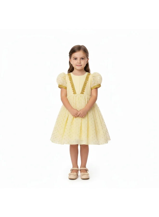 D'Daniela D'Daniela Golden Glow Dress - Yellow
